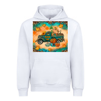 White Pumpkin farm Urban Hoodie - RanaPortraitStore