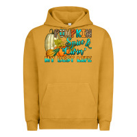 Pigment Peanut Butter Pumpkin spice and livin' my best life Urban Hoodie - RanaPortraitStore