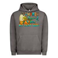 Pigment Tornado Pumpkin spice and livin' my best life Urban Hoodie - RanaPortraitStore