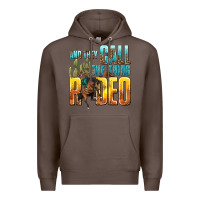 Coffee and they call the thing rodeo Premium Hoodie - texasbilliewilder