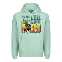Seafoam and they call the thing rodeo Premium Hoodie - texasbilliewilder