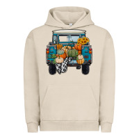 Pigment French Oak Fall Pumpkin Farm Truck Urban Hoodie - RanaPortraitStore