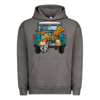 Pigment Tornado Fall Pumpkin Farm Truck Urban Hoodie - RanaPortraitStore