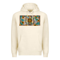 Tofu western sunflower and gemstone license plate Premium Hoodie - RanaPortraitStore