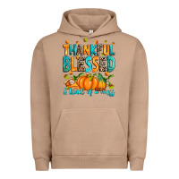 Thankful Blessed And Kind Of A Mess Urban Hoodie | Teevron