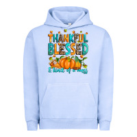 Pigment Grape Ice Thankful blessed and kind of a mess Urban Hoodie - RanaPortraitStore