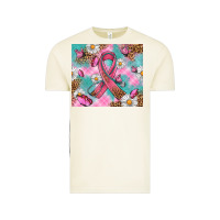 Vintage Arctic Breast Cancer Ribbon Stethoscope Vintage Tee - Artiststas