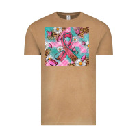 Vintage Camel Breast Cancer Ribbon Stethoscope Vintage Tee - Artiststas
