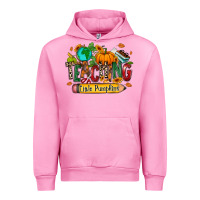 Fuchsia Pink Teaching little pumpkins Urban Hoodie - RanaPortraitStore