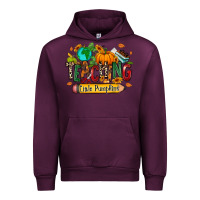 Mauve Wine Teaching little pumpkins Urban Hoodie - RanaPortraitStore