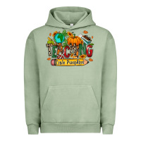 Pigment Oil Green Teaching little pumpkins Urban Hoodie - RanaPortraitStore