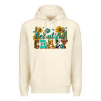 Sandshell beautiful crazy Premium Hoodie - texasbilliewilder
