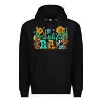 Black beautiful crazy Premium Hoodie - texasbilliewilder