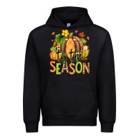 Black Tis' the season Fall American Football Urban Hoodie - RanaPortraitStore