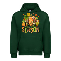 Forest Green Tis' the season Fall American Football Urban Hoodie - RanaPortraitStore