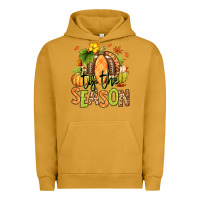 Pigment Peanut Butter Tis' the season Fall American Football Urban Hoodie - RanaPortraitStore