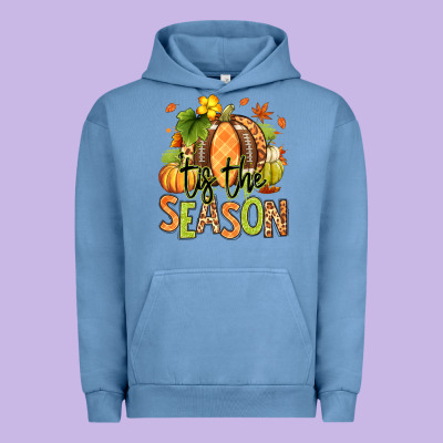 Tis' The Season Fall American Football Urban Hoodie Designed By Ranaportraitstore