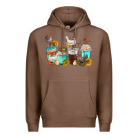 Chestnut chicken coffee cups Premium Hoodie - texasbilliewilder