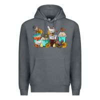 Rock chicken coffee cups Premium Hoodie - texasbilliewilder