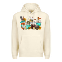 Sandshell chicken coffee cups Premium Hoodie - texasbilliewilder
