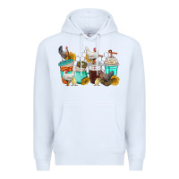 White chicken coffee cups Premium Hoodie - texasbilliewilder