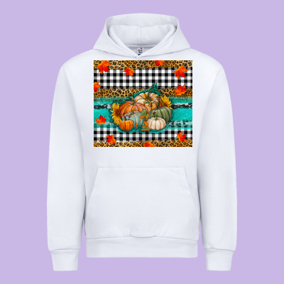 Fall Pumpkins Urban Hoodie Designed By Ranaportraitstore
