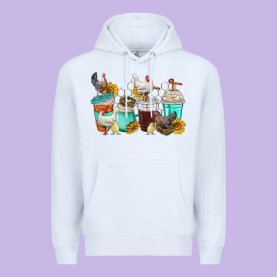 Premium Hoodie chicken coffee cups