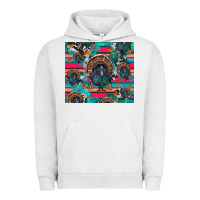 Pigment Lunar Rock Thanksgiving Turkey Urban Hoodie - RanaPortraitStore