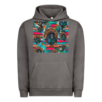 Pigment Tornado Thanksgiving Turkey Urban Hoodie - RanaPortraitStore