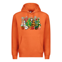 Carrot christmas trees with baseball Premium Hoodie - Zillion Design Studio