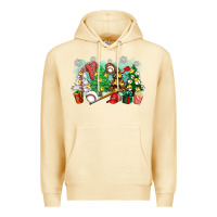 Pina Colada christmas trees with baseball Premium Hoodie - Zillion Design Studio
