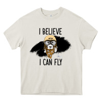 Cream I Beleive I Can Fly, Dog, Heavy Core Tee - Bettercallsaul