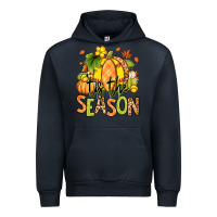 Navy Tis' the season Fall Softball Urban Hoodie - RanaPortraitStore