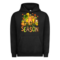Pigment Black Tis' the season Fall Softball Urban Hoodie - RanaPortraitStore