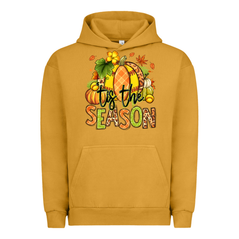 Tis' The Season Fall Softball Urban Hoodie by RanaPortraitStore | Teevron