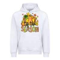 White Tis' the season Fall Softball Urban Hoodie - RanaPortraitStore