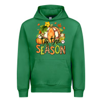 Emerald Tis' the season Fall American Football Urban Hoodie - RanaPortraitStore