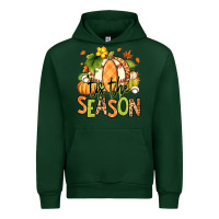 Forest Green Tis' the season Fall American Football Urban Hoodie - RanaPortraitStore