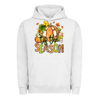 Pigment Lunar Rock Tis' the season Fall American Football Urban Hoodie - RanaPortraitStore