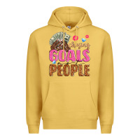 Antique Gold chasing goals not people Premium Hoodie - texasbilliewilder