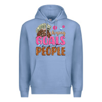 Colony Blue chasing goals not people Premium Hoodie - texasbilliewilder