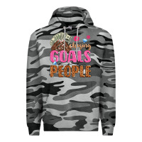 Slate Camo chasing goals not people Premium Hoodie - texasbilliewilder
