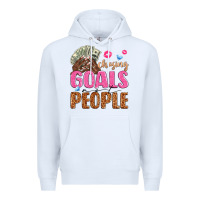 White chasing goals not people Premium Hoodie - texasbilliewilder