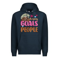 Navy chasing goals not people Premium Hoodie - texasbilliewilder
