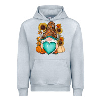Heather Grey Western Fall gnome Urban Hoodie - RanaPortraitStore