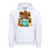 White Western Fall gnome Urban Hoodie - RanaPortraitStore