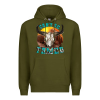 Army Green cant be tamed Premium Hoodie - texasbilliewilder