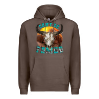 Coffee cant be tamed Premium Hoodie - texasbilliewilder