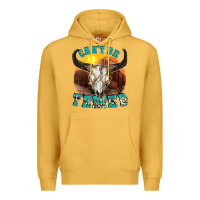 Mustard cant be tamed Premium Hoodie - texasbilliewilder