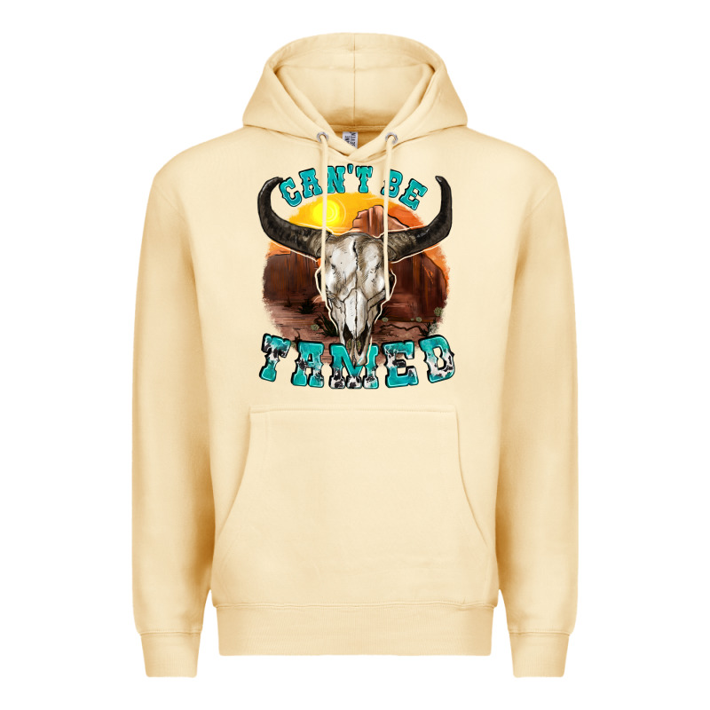 Cant Be Tamed Premium Hoodie by texasbilliewilder | Teevron
